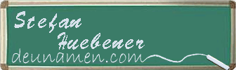 Stefan Huebener Visitenkarte